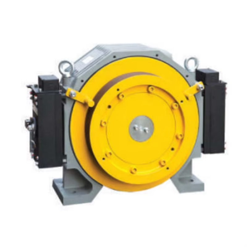 Aufzugaufzug VTSP208 Verwenden Sie einen getriebelosen Motor mit 1000 kg Traktionsmaschine