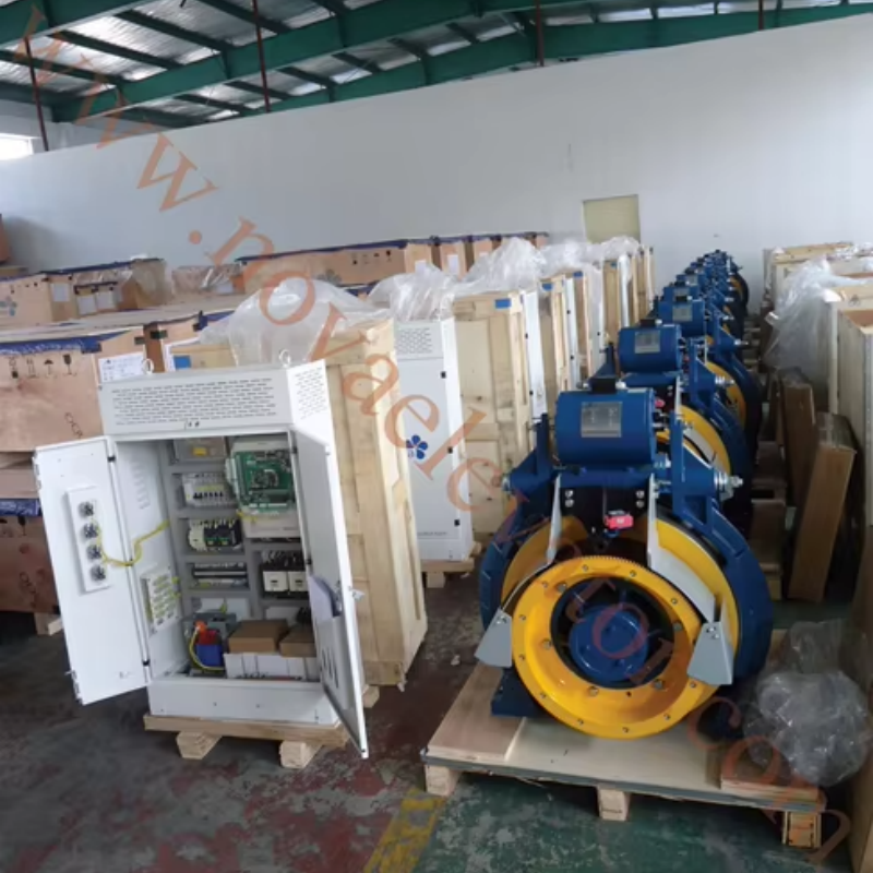 Aufzugaufzug VTSP208 Verwenden Sie einen getriebelosen Motor mit 1000 kg Traktionsmaschine