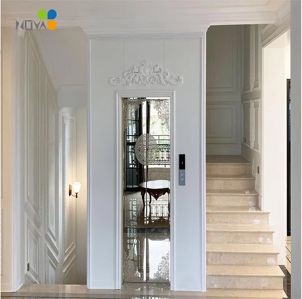 VTEV106 Ascensores Elevadores Hochwertiger Villa-Aufzug für die Modernisierung von Häusern