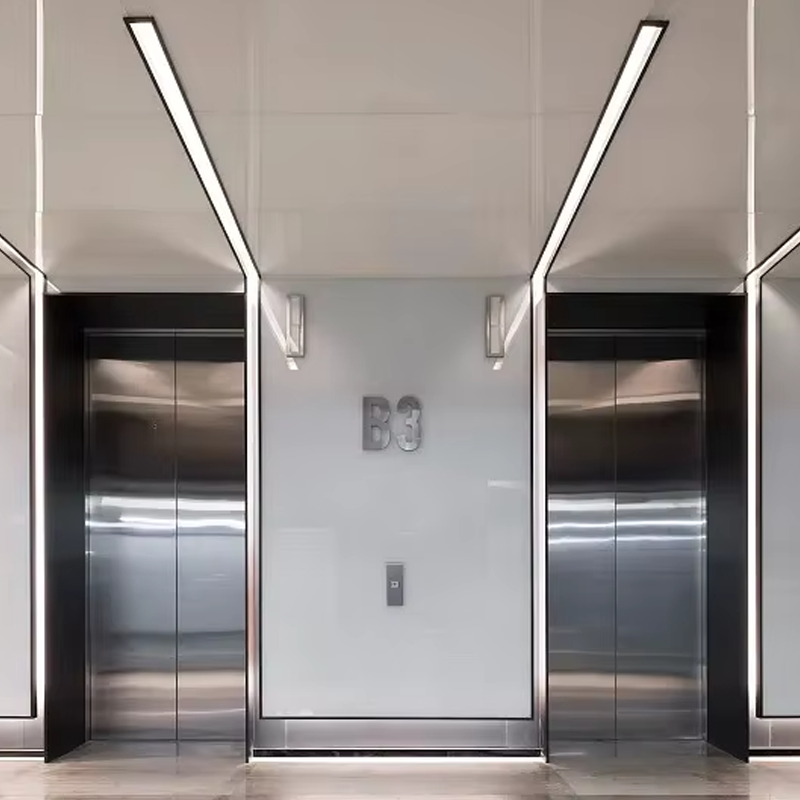 VTEP105 Ascensores Luxus-Personenaufzüge für Privathaushalte, getriebelose Klimaanlage, leise, effizient und stilvoll, PVC