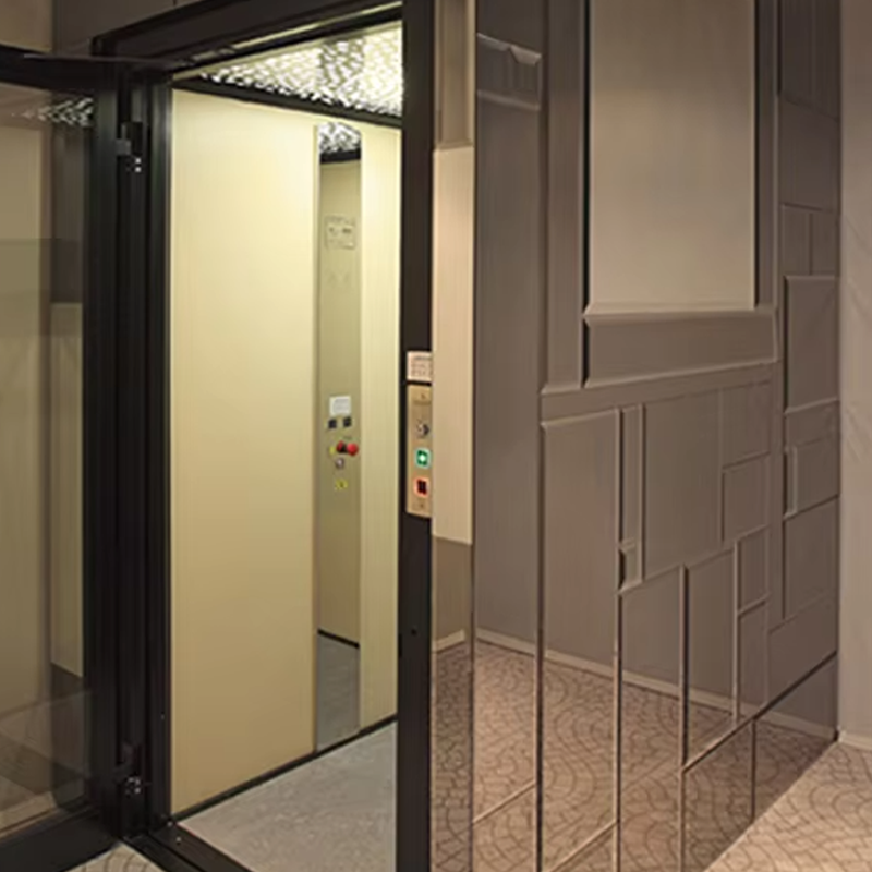 VTEV105 Ascensores Elevadores Maßgeschneiderter Kabinen-Villa-Aufzug für die Innendekoration
