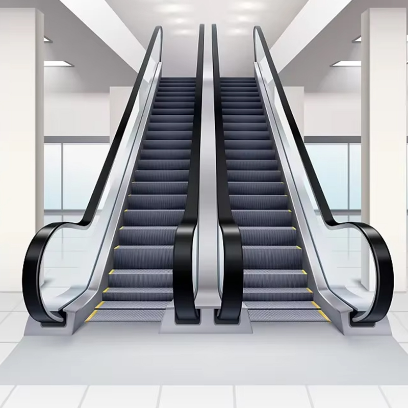 Energieeffiziente Fahrsteig-Fahrtreppe VTES104 – Reibungsloser und geräuschloser Betrieb für öffentliche Verkehrsknotenpunkte