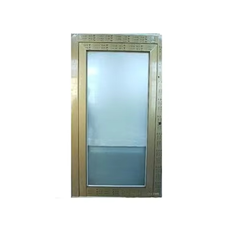 VTSP204 Hochwertiges Aufzugstürsystem aus Edelstahl mit lackiertem Glas und manueller Türverkleidung