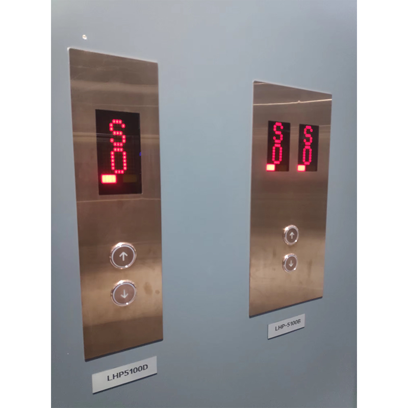 VTSP333 Moderner Edelstahl-Aufzug zur Wandmontage, Touch-Display, Cop und Lop