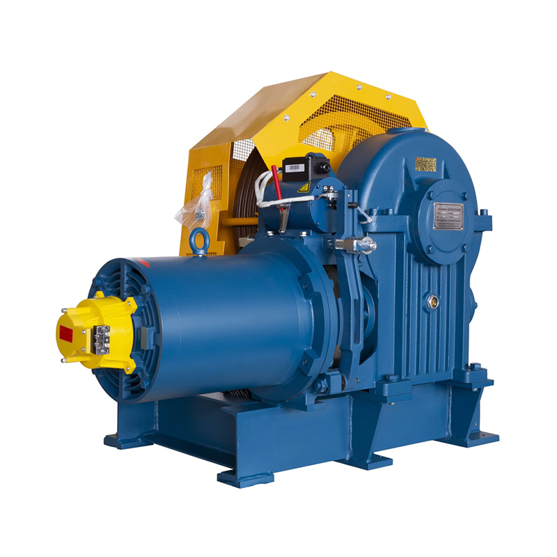 VTSP216 Neue Produkte YJF100K 320 kg-450 kg Aufzugsteile Torin Drive Aufzug Getriebezugmaschine