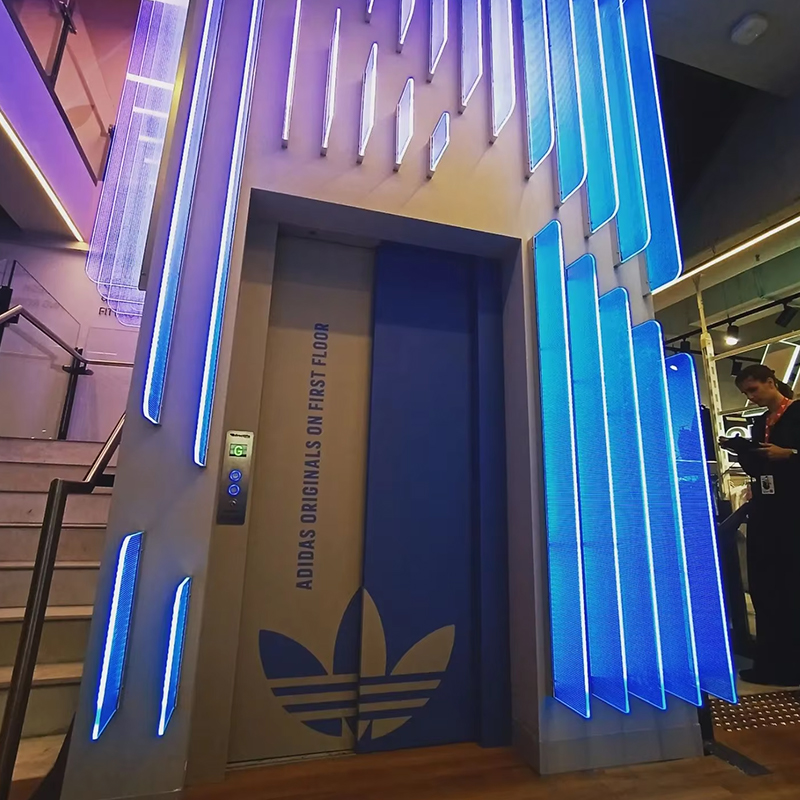 VTEP119 Ascensores Personenaufzüge Getriebelose Klimaanlage für mehrstöckige Gebäude ISO9001-zertifizierter Edelstahl Einfache Installation