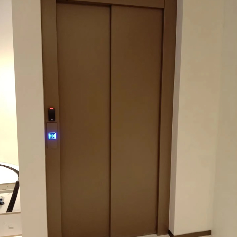VTEP121 Heißer Verkauf NV Modell 6-8 Personen 630 kg Gearless AC Moderner Personenaufzug für Gebäude mit Edelstahl-PVC-Boden