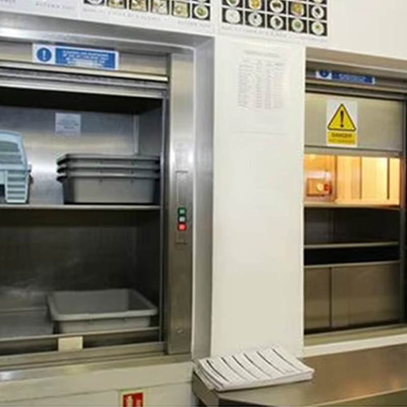 VTEF116 Ascensores Elevadores Speiseaufzug für Restaurant-Essenslieferung mit Sicherheitstürschloss