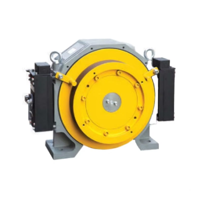 VTSP227 41G-F180 Getriebelose Traktionsmaschine VVVF AC220_380 320–630 kg Kapazität 1,00–2,00 m_s Geschwindigkeit Bürogebäude aus Edelstahl
