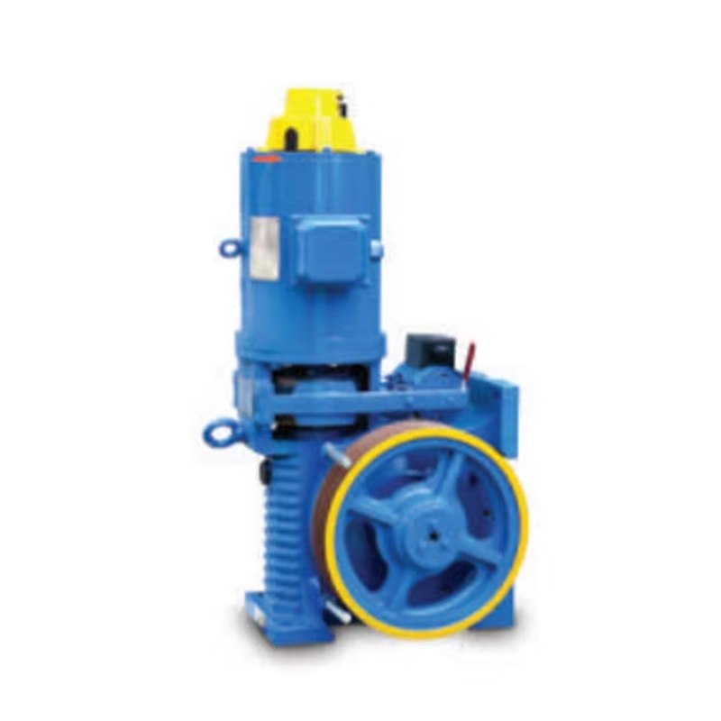 VTSP245 China Factory Elevator Geared Traction Machine Goods Lift Motor