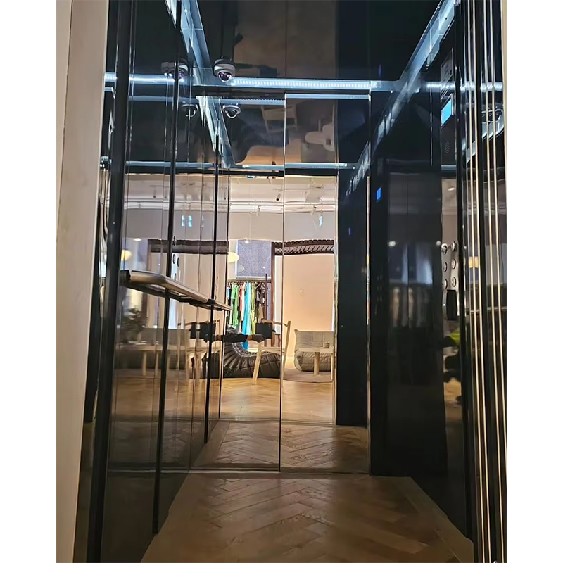 VTSP136 Aufzugsteile und Zubehör, Personenaufzugskabine mit LED-Beleuchtung und Premium-Dekoration