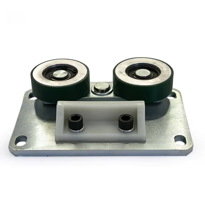 VTSP153 OEM-Aufzugsteile Aufzugaufzug Gegengewicht Rollenführungsschuhe-Edelstahl_Metall Zeitgenössisches Design für Bürogebäude