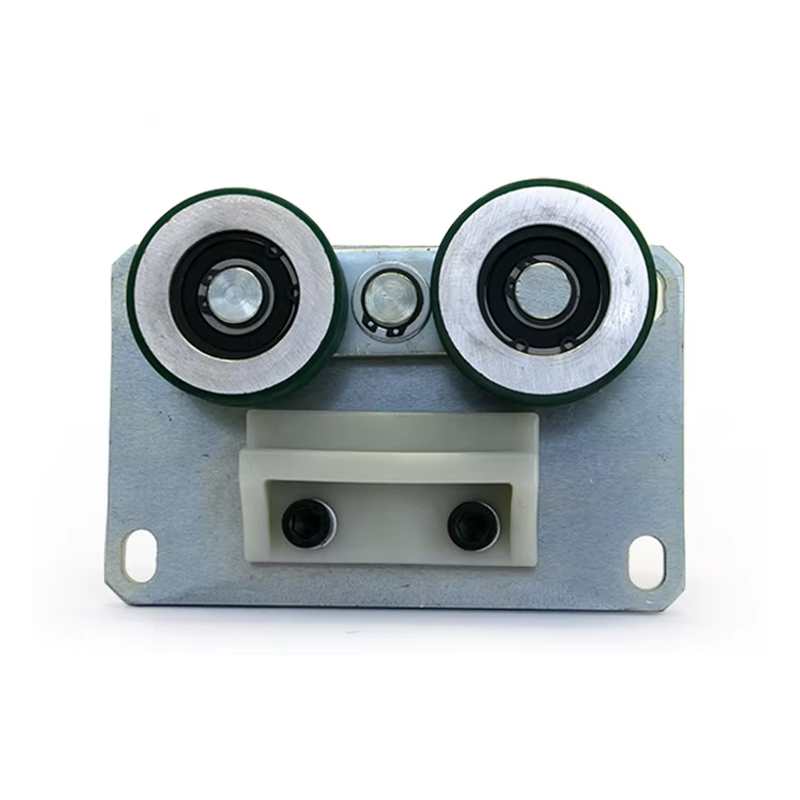 VTSP153 OEM-Aufzugsteile Aufzugaufzug Gegengewicht Rollenführungsschuhe-Edelstahl_Metall Zeitgenössisches Design für Bürogebäude