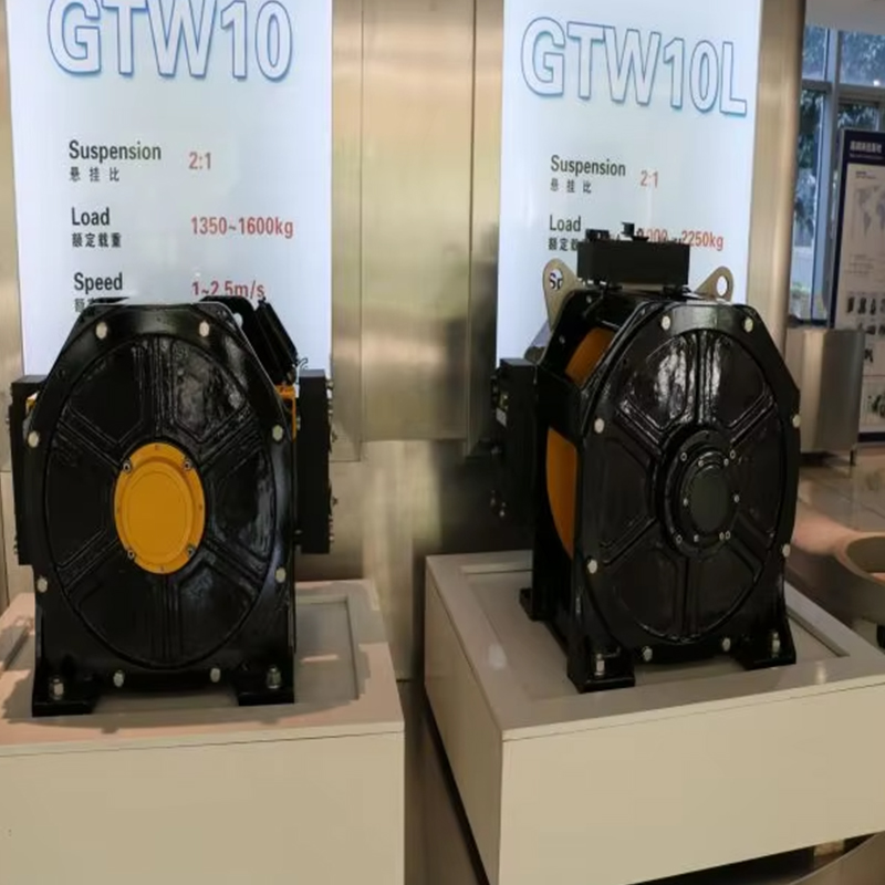 VTSP239 Teile für kleine Aufzugsaufzüge, raumloser, getriebeloser Traktionsmaschinenmotor