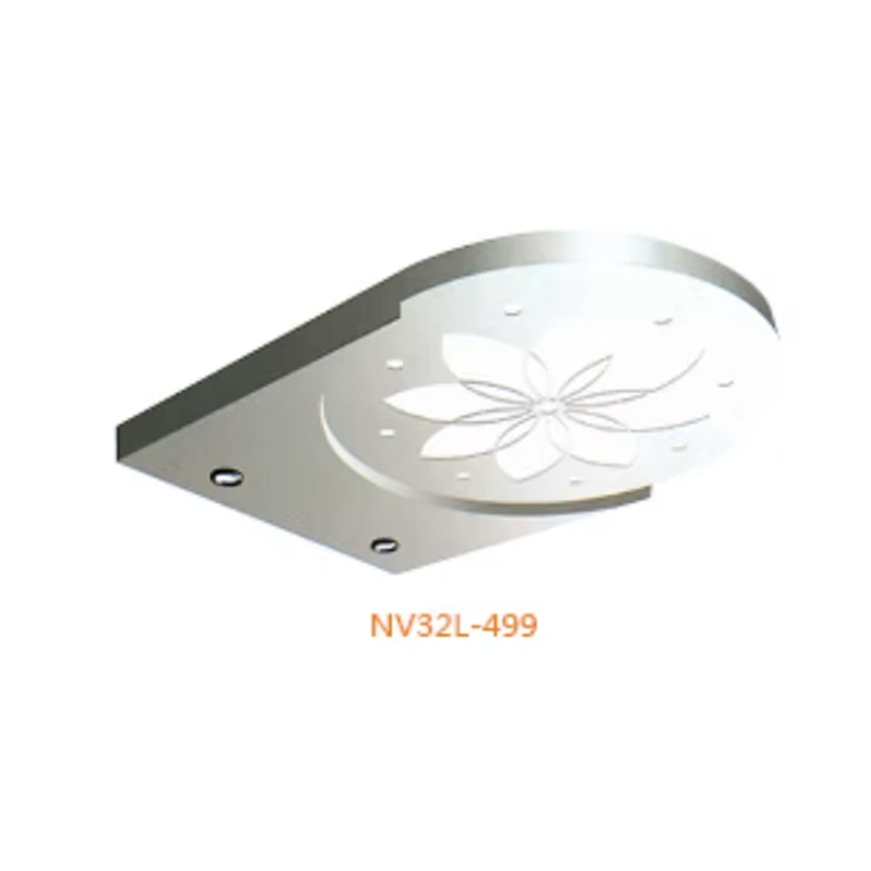 VTSP138 Aufzugsmodernisierungsteile Kundenspezifische Aufzugsdecke LED-Beleuchtungsspiegel Edelstahl-Aufzugsdecke