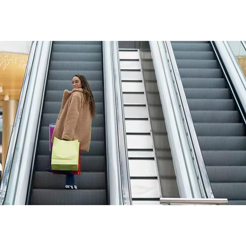 VTES107 30-Grad-Vvvf-Steuerung, wirtschaftliche kommerzielle Rolltreppe für den Innenbereich mit 1 Jahr Garantie, modernes Design für Bürogebäude