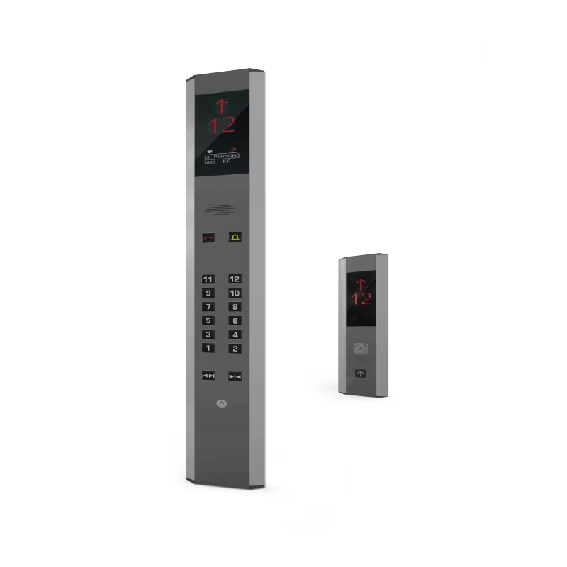 VTSP385-Segment-DOT-Matrix-Display Moderne Edelstahl-Aufzugsanzeige_Anzeigebildschirm COP LOP-Teile ISO9001-zertifiziert