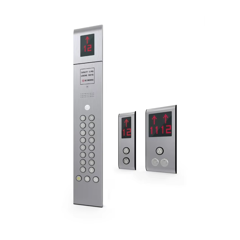 VTSP385-Segment-DOT-Matrix-Display Moderne Edelstahl-Aufzugsanzeige_Anzeigebildschirm COP LOP-Teile ISO9001-zertifiziert