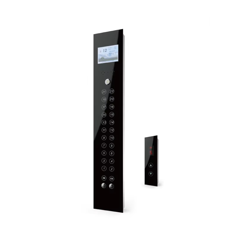 VTSP385-Segment-DOT-Matrix-Display Moderne Edelstahl-Aufzugsanzeige_Anzeigebildschirm COP LOP-Teile ISO9001-zertifiziert