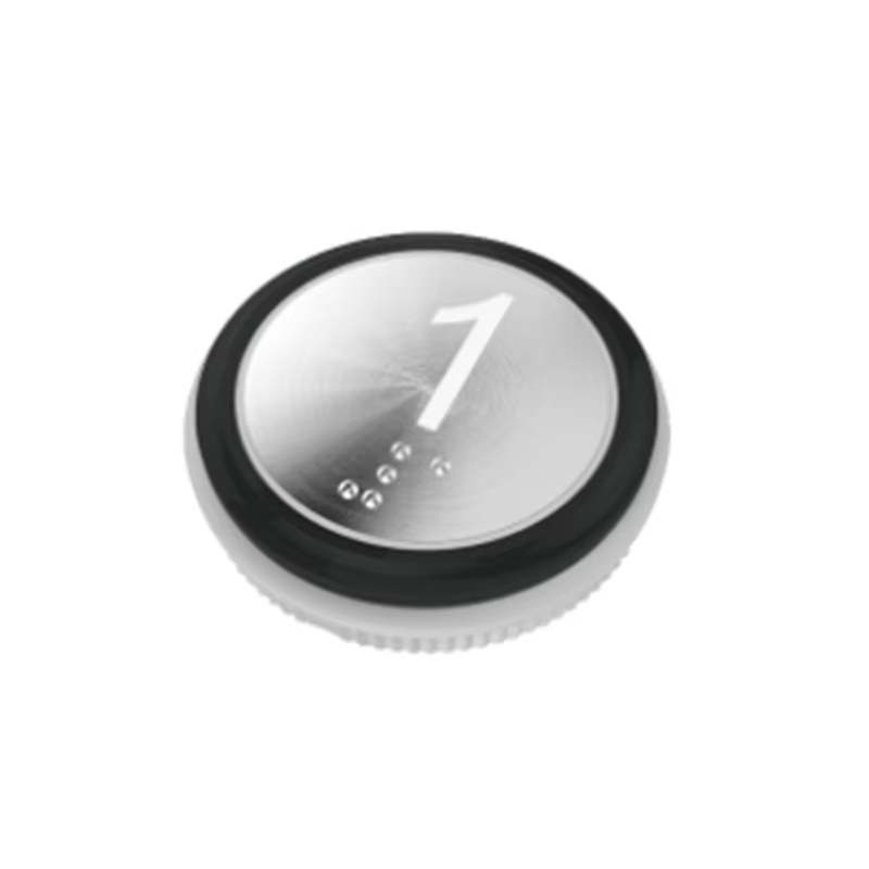VTSP359 China Hot Selling BST Aufzug Reset 22 mm schwarze Push-LED Edelstahl wasserdicht ISO9001 zertifiziert 1 Jahr Garantie Modell