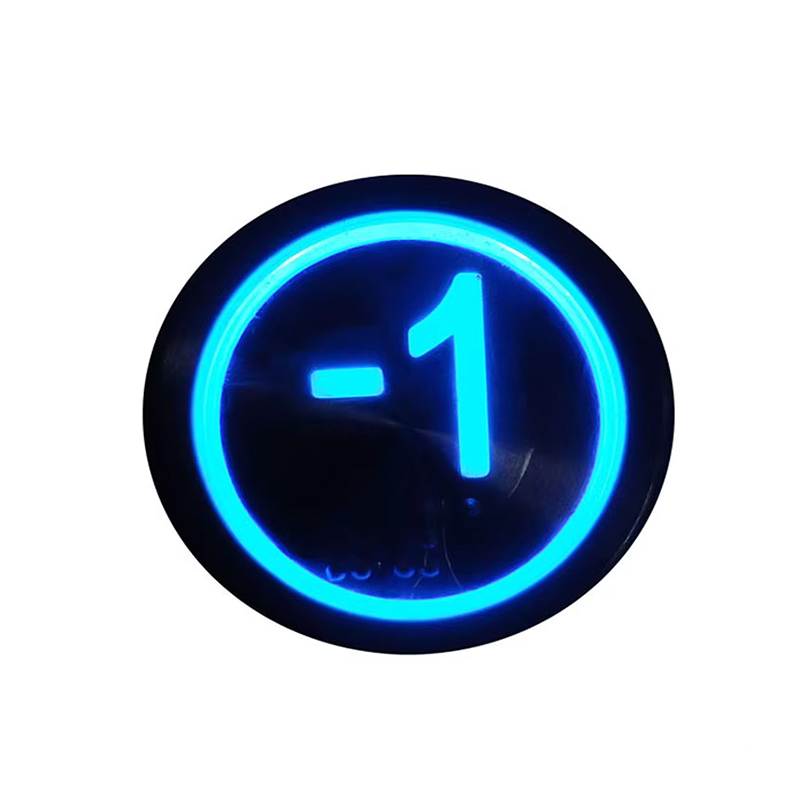 VTSP359 China Hot Selling BST Aufzug Reset 22 mm schwarze Push-LED Edelstahl wasserdicht ISO9001 zertifiziert 1 Jahr Garantie Modell